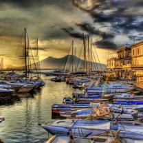 Fondo de pantalla Sunrise In Naples 208x208