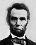Fondo de pantalla Abraham Lincoln 128x160