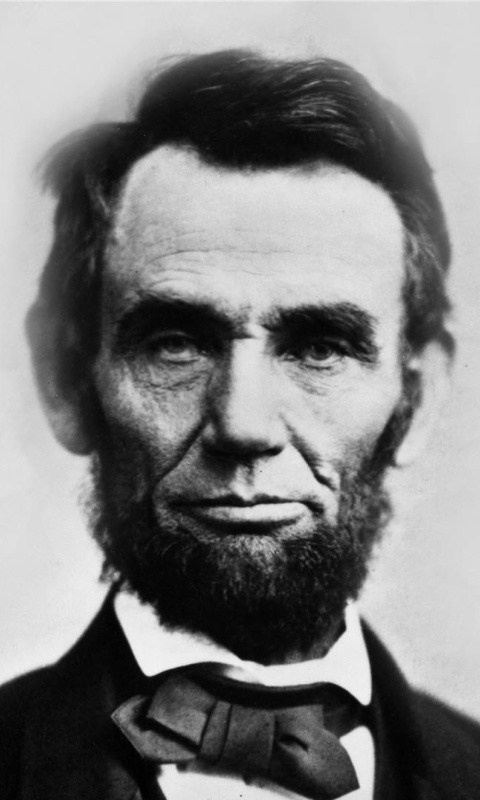 Abraham Lincoln wallpaper 480x800
