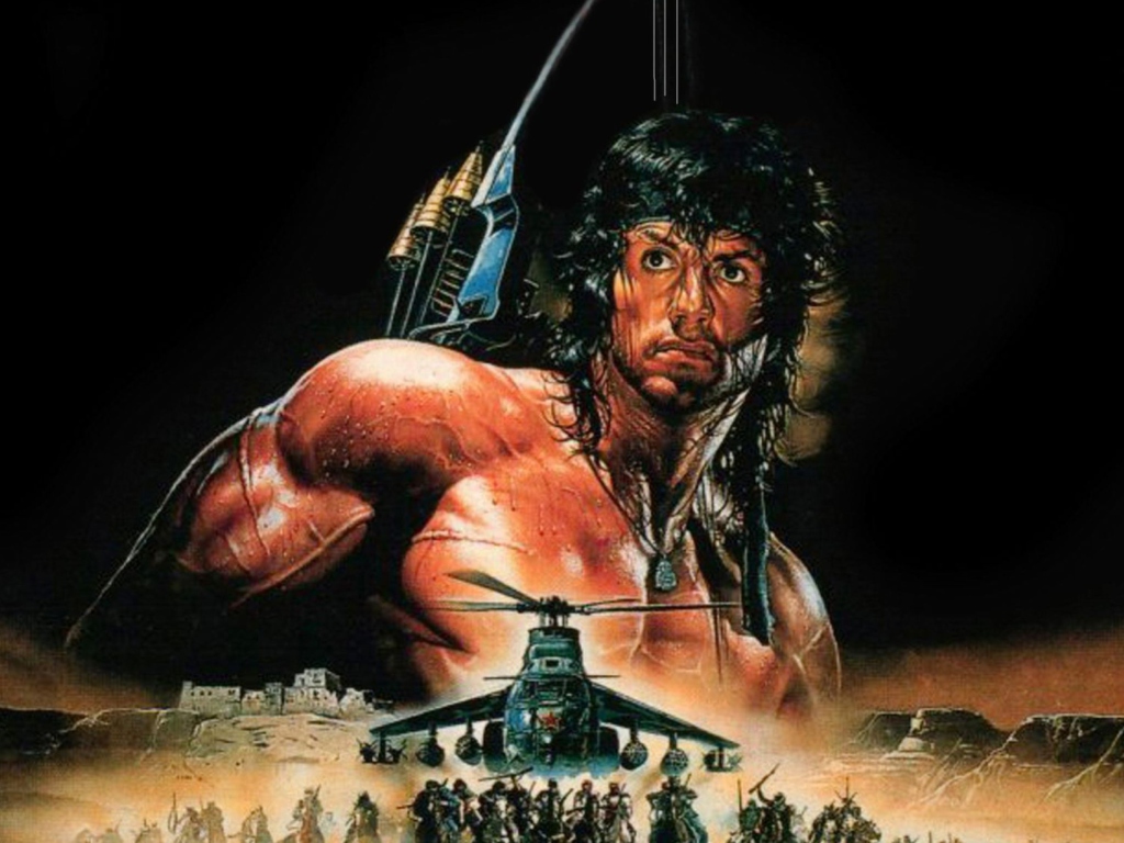 Das Rambo III Wallpaper 1024x768