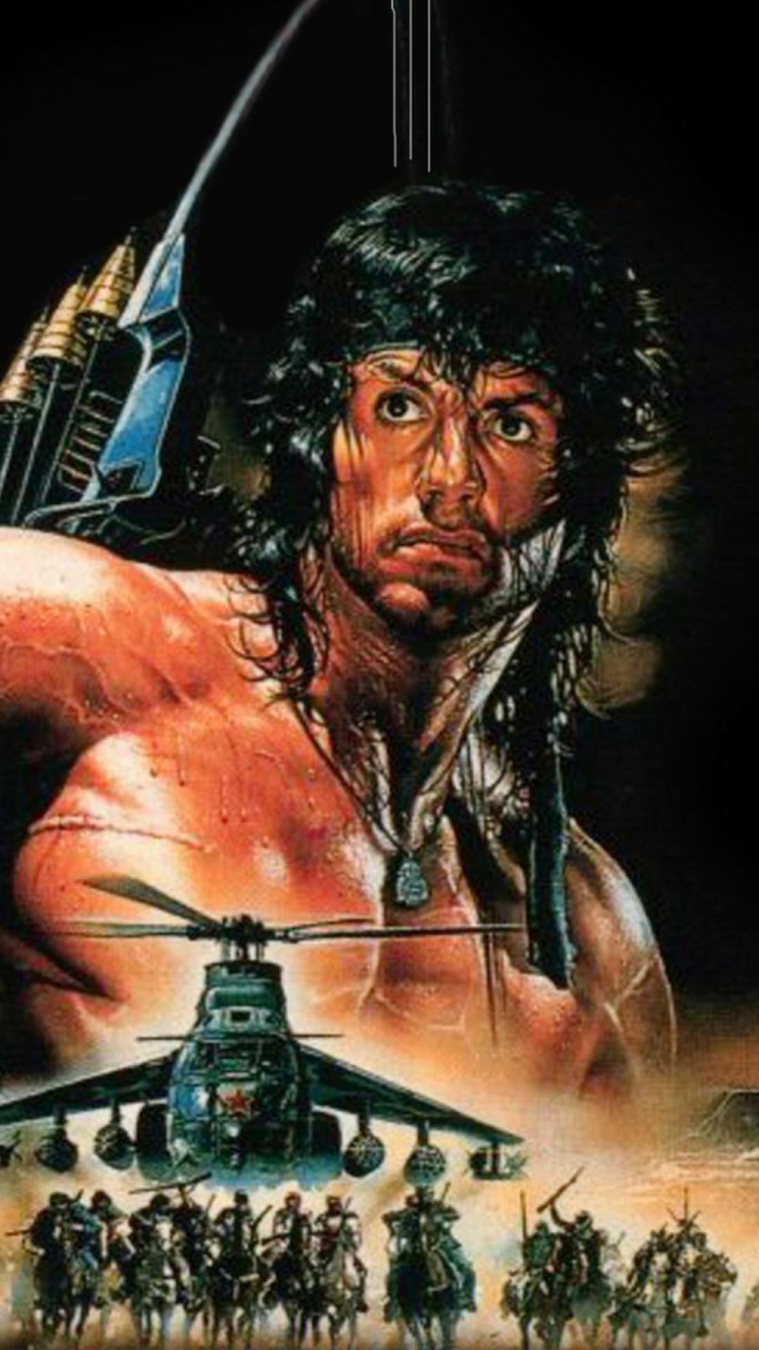 Das Rambo III Wallpaper 1080x1920