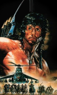 Screenshot №1 pro téma Rambo III 240x400
