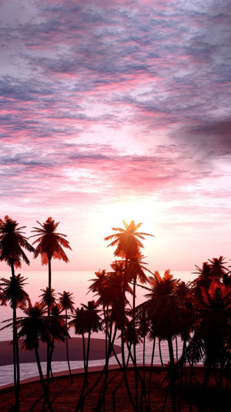 Pink Sunset screenshot #1 750x1334