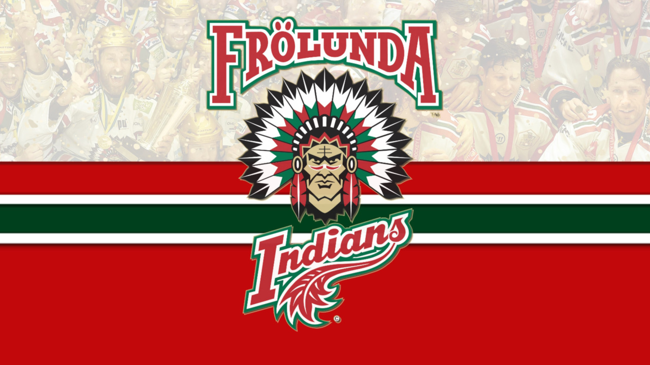 Das Frolunda Indians Team HC Wallpaper 1280x720
