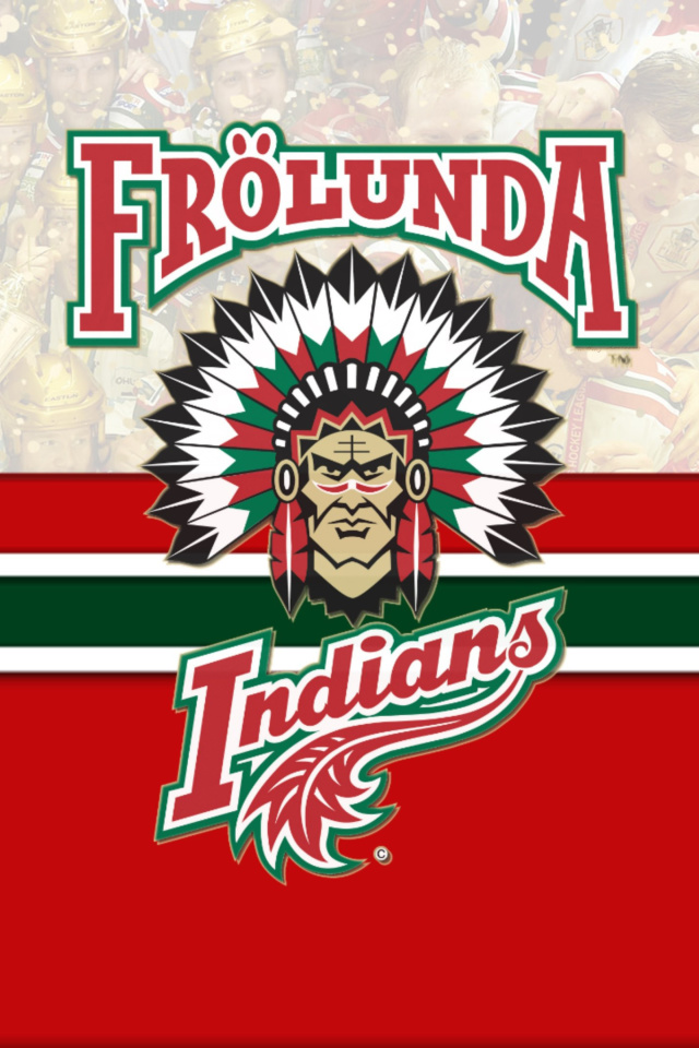 Frolunda Indians Team HC wallpaper 640x960