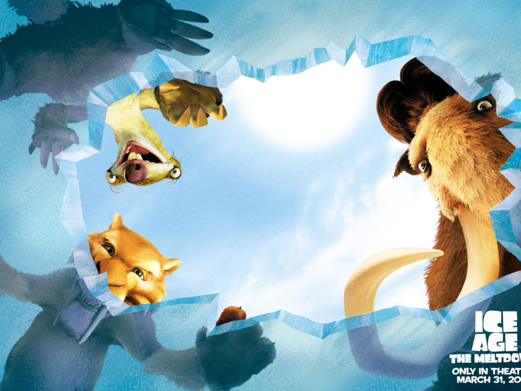 Screenshot №1 pro téma Ice Age: The Meltdown 1024x768