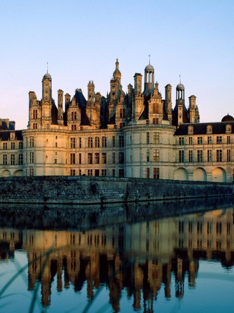 Fondo de pantalla Chateau de Chambord France 480x640