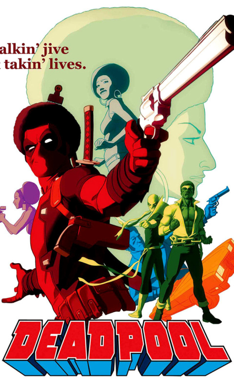 Das Deadpool Wallpaper 480x800