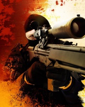 Counter Strike Swat Counter Terrorism Group wallpaper 176x220