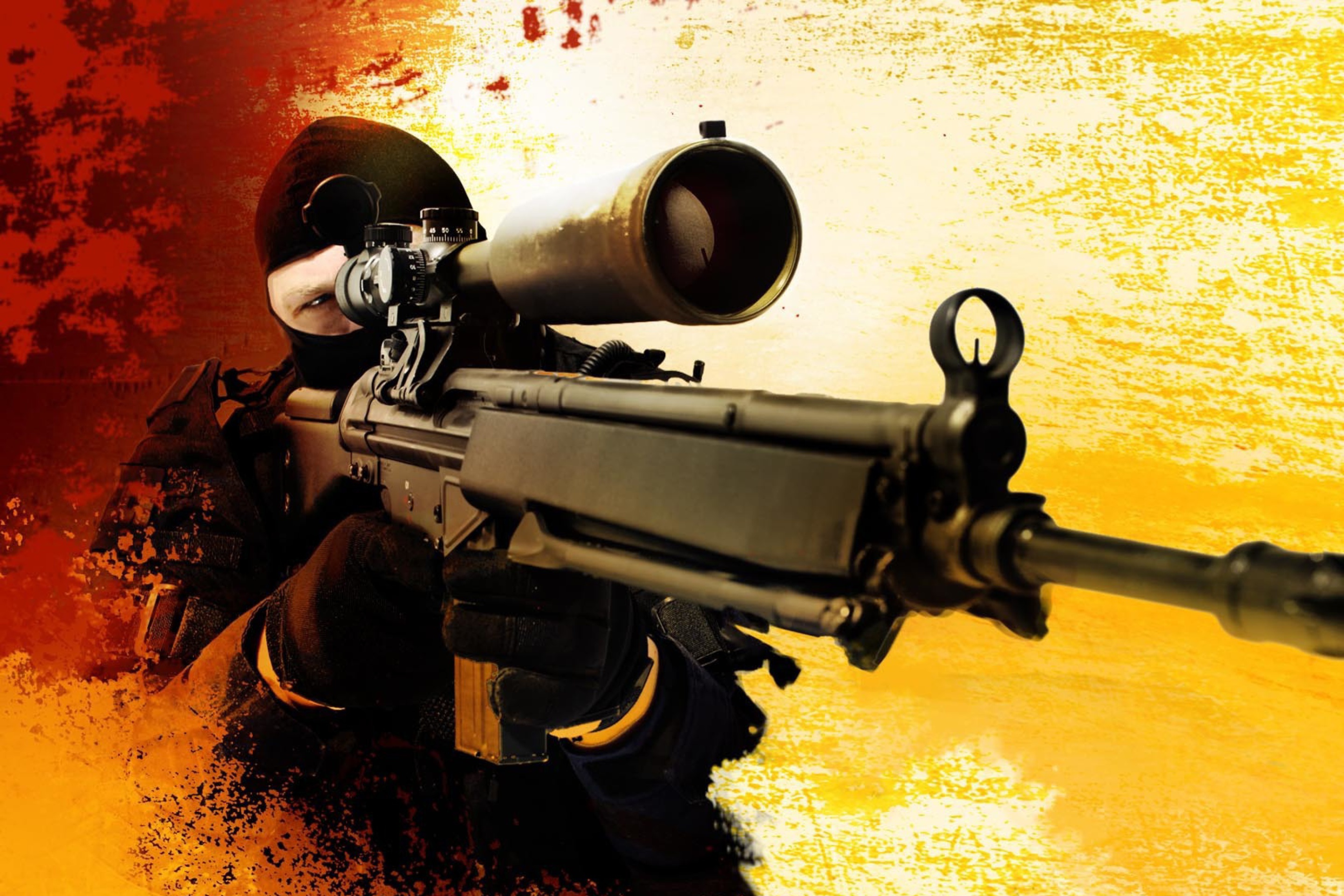 Fondo de pantalla Counter Strike Swat Counter Terrorism Group 2880x1920