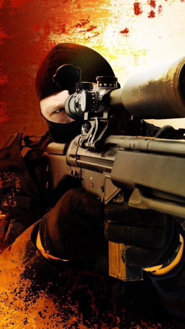 Fondo de pantalla Counter Strike Swat Counter Terrorism Group 360x640