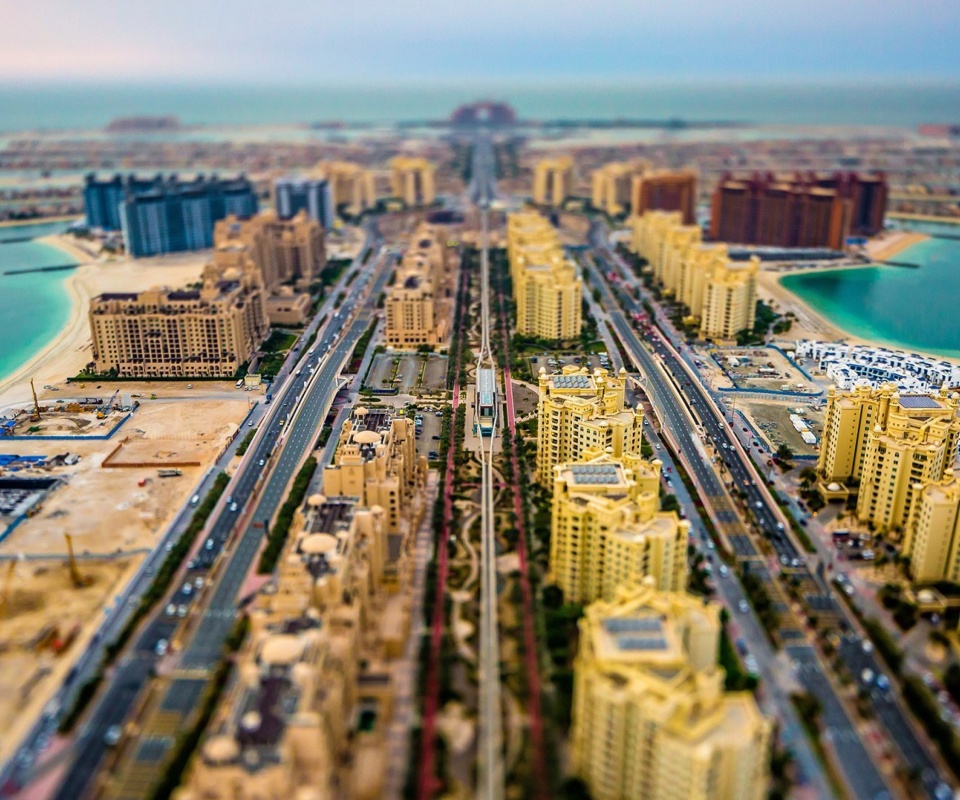 Dubai Tilt Shift screenshot #1 960x800