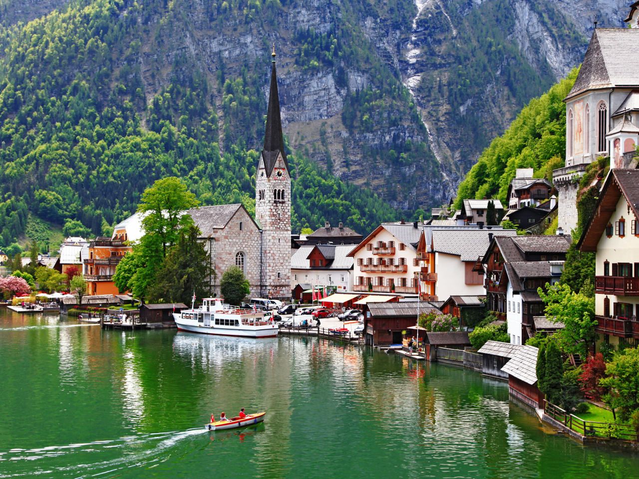 Fondo de pantalla Bad Goisern Hallstattersee 1280x960