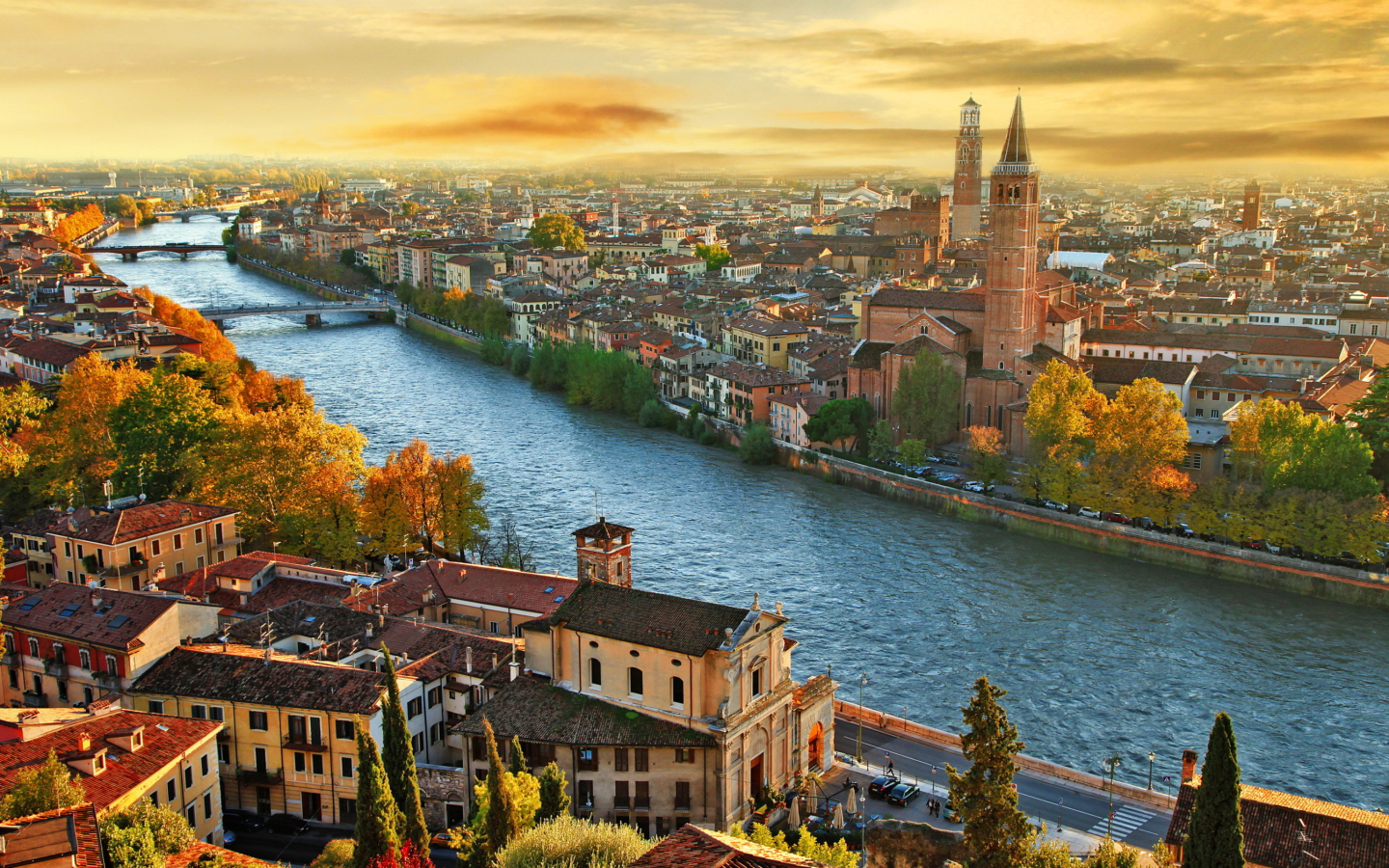 Screenshot №1 pro téma Italy City 1440x900