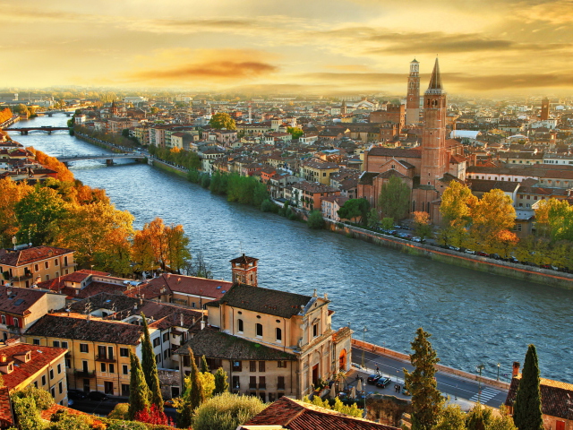 Italy City wallpaper 640x480