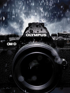 Olympus Om D wallpaper 240x320