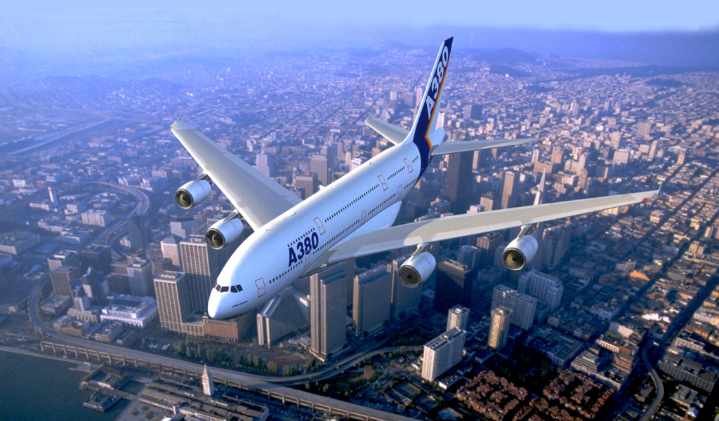 Screenshot №1 pro téma Airbus A380 1024x600
