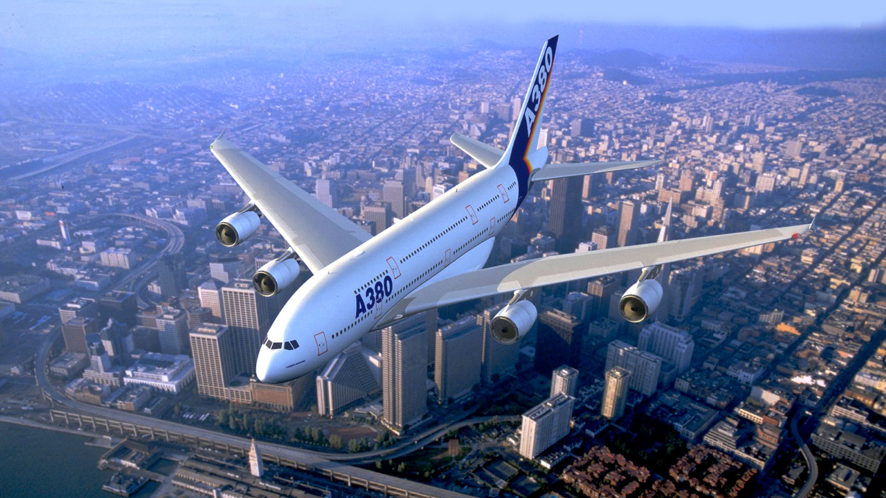 Screenshot №1 pro téma Airbus A380 1280x720