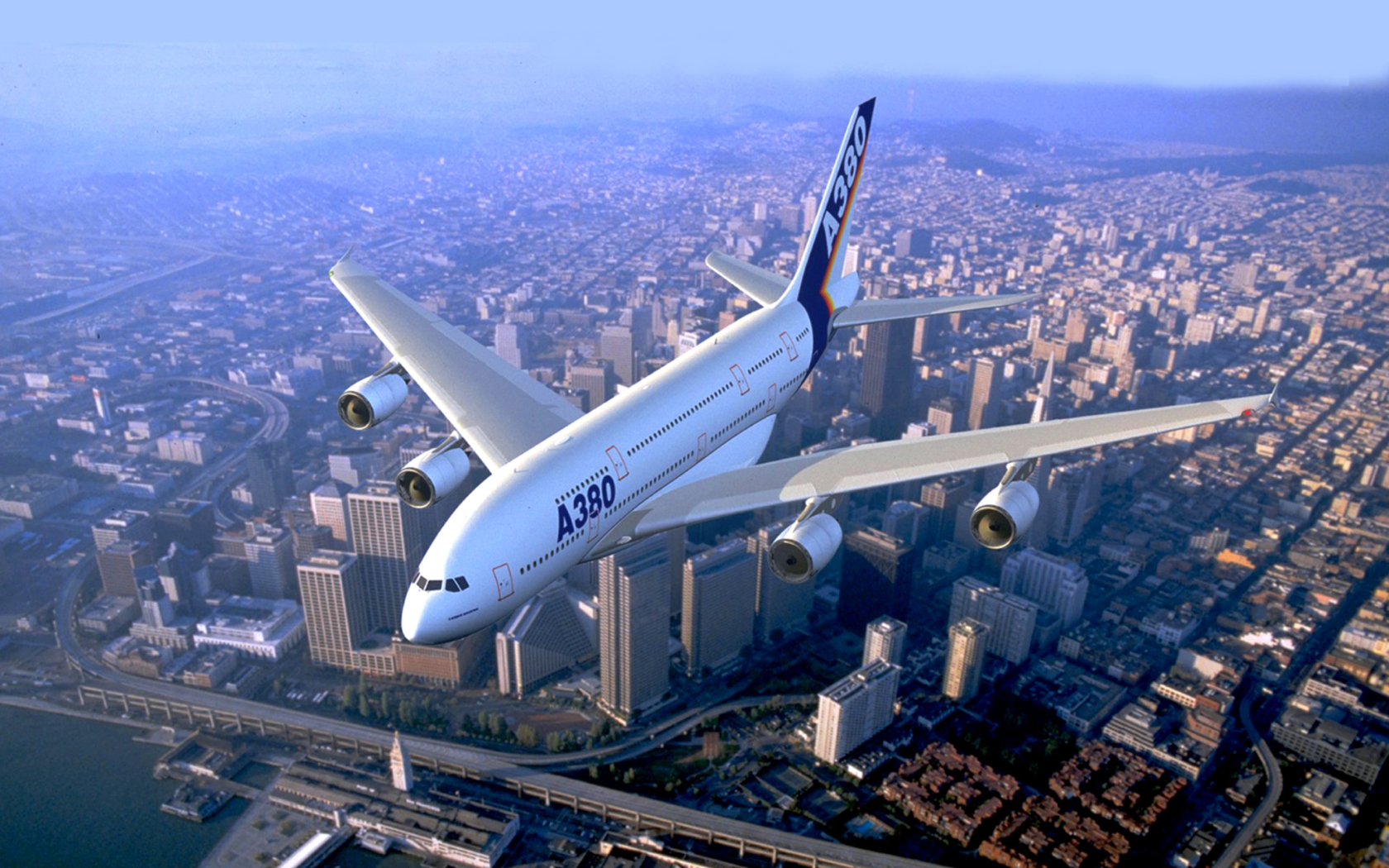 Screenshot №1 pro téma Airbus A380 1680x1050