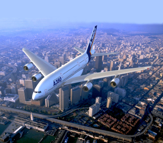 Airbus A380 - Obrázkek zdarma pro iPad Air