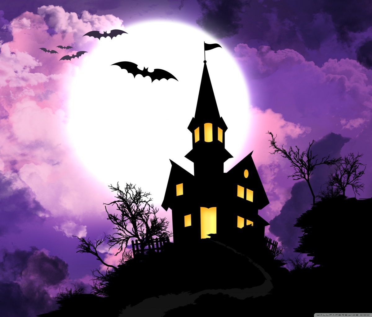 Spooky Halloween wallpaper 1200x1024