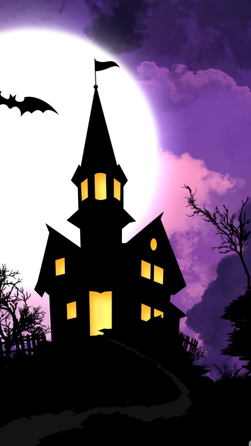 Das Spooky Halloween Wallpaper 360x640
