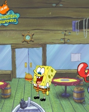 Spongebob And Crab screenshot #1 176x220