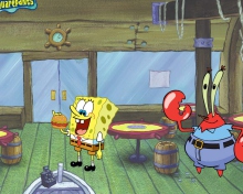 Sfondi Spongebob And Crab 220x176