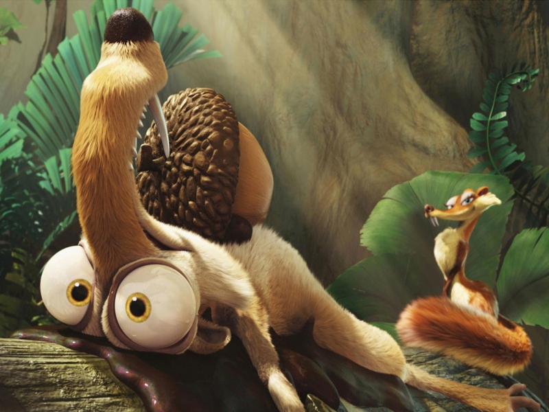 Screenshot №1 pro téma Ice Age Scrat 800x600