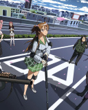 Das Highschool of The Dead Wallpaper 128x160