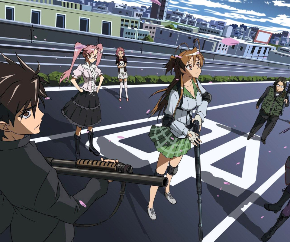 Highschool of The Dead screenshot #1 960x800