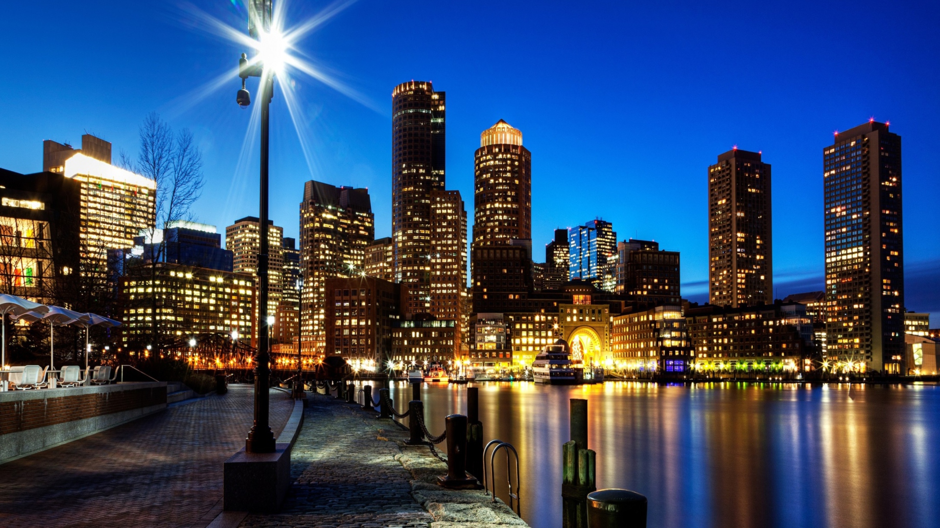 Обои Boston 1920x1080