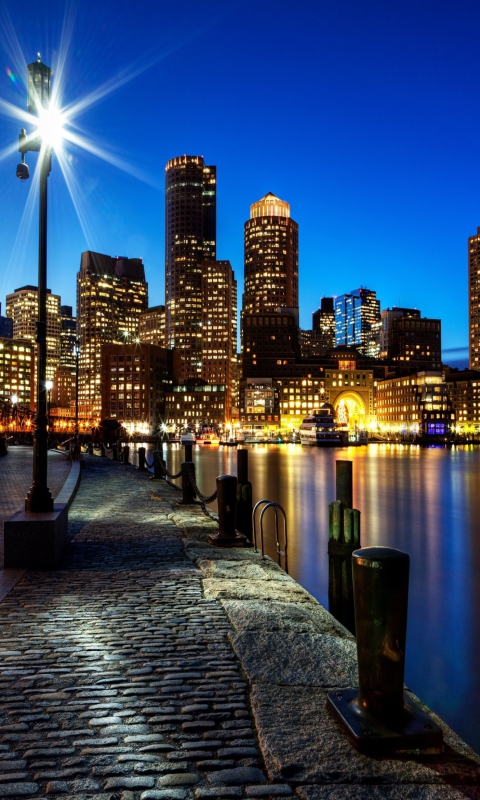 Boston wallpaper 480x800