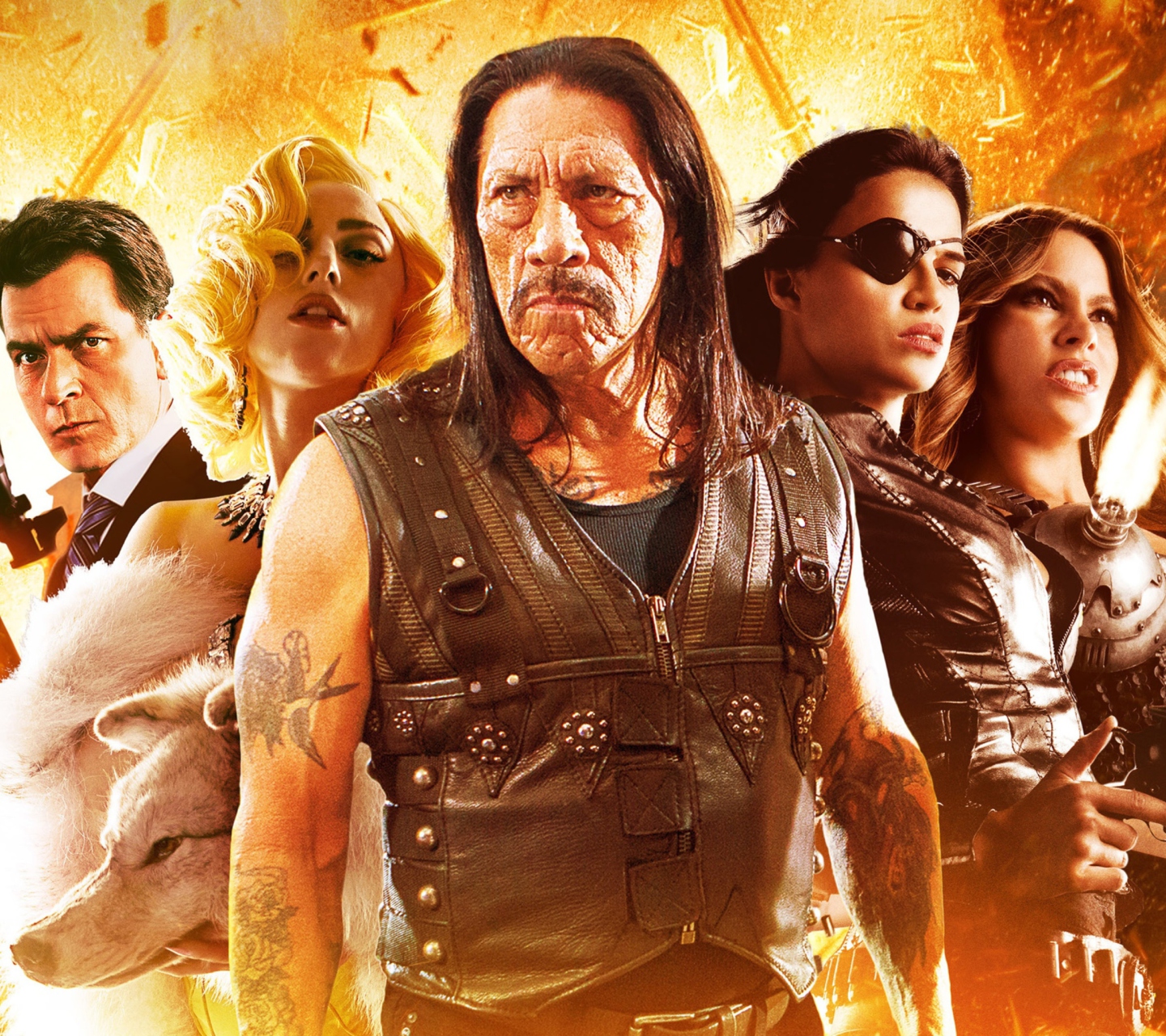 Screenshot №1 pro téma Machete Kills 2013 1440x1280