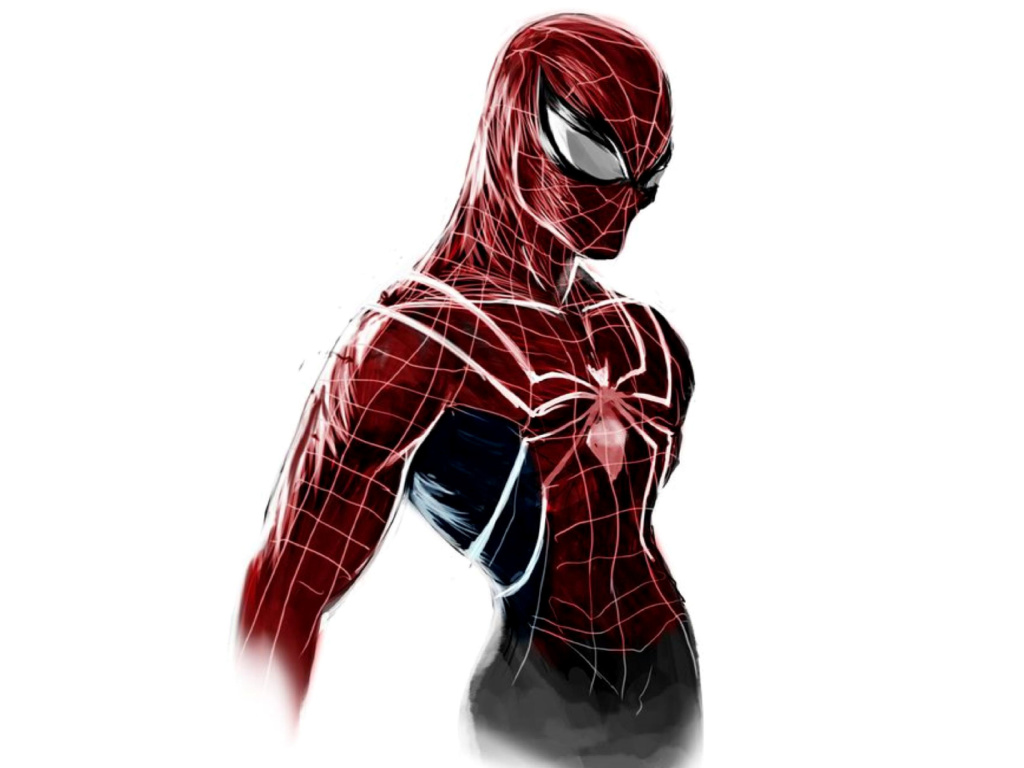 Das Spiderman Poster Wallpaper 1024x768
