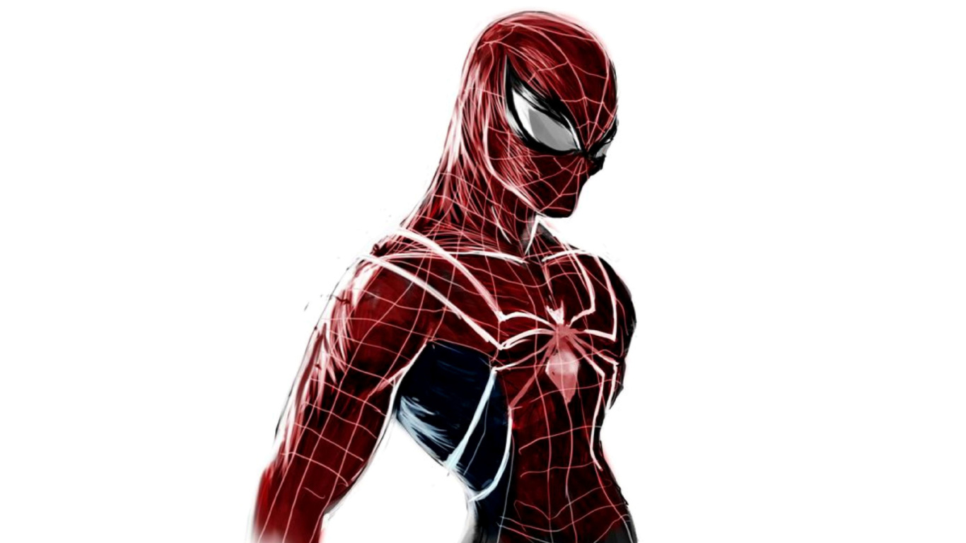 Spiderman Poster wallpaper 1366x768