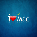 I love Mac wallpaper 128x128