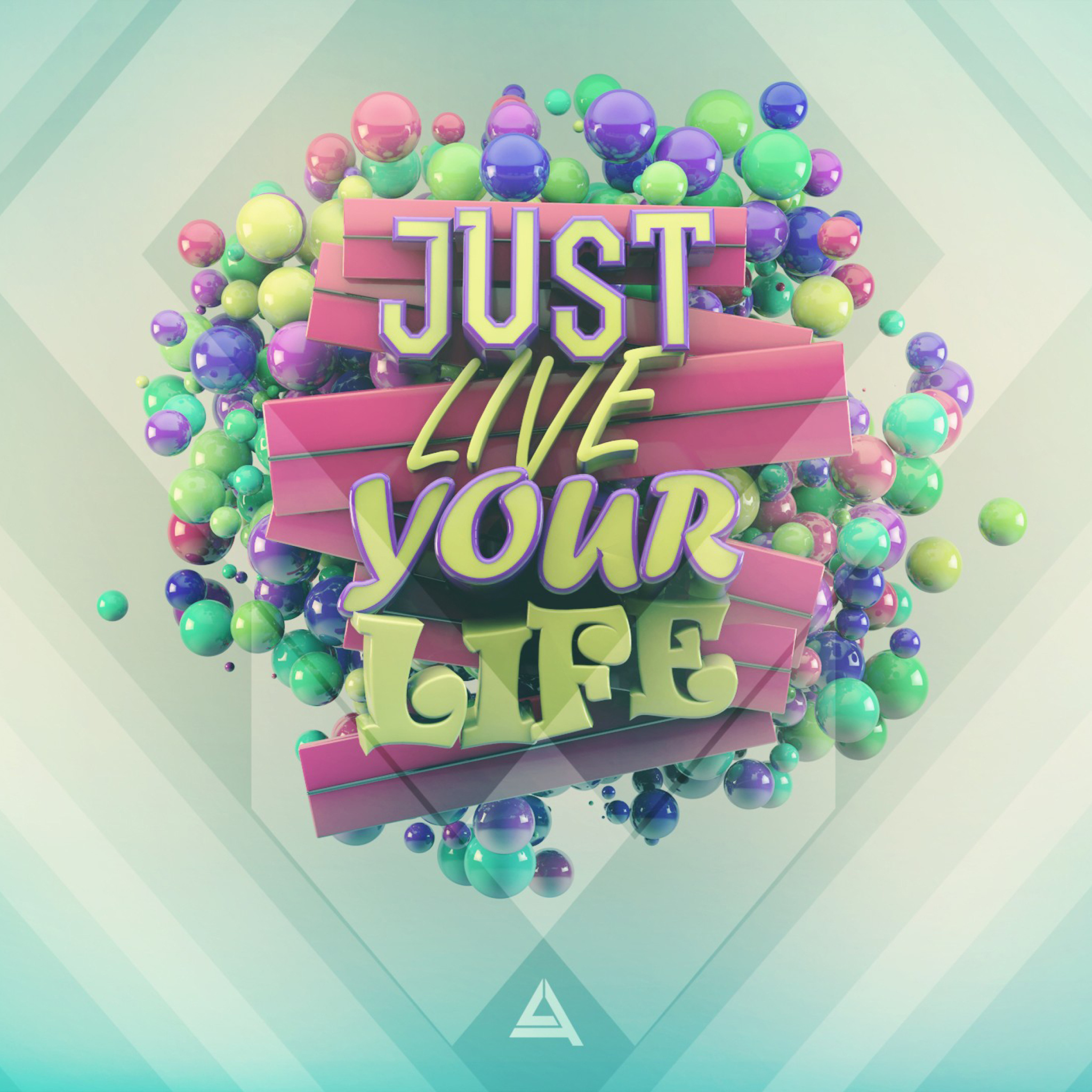 Das Live Your Life Wallpaper 2048x2048