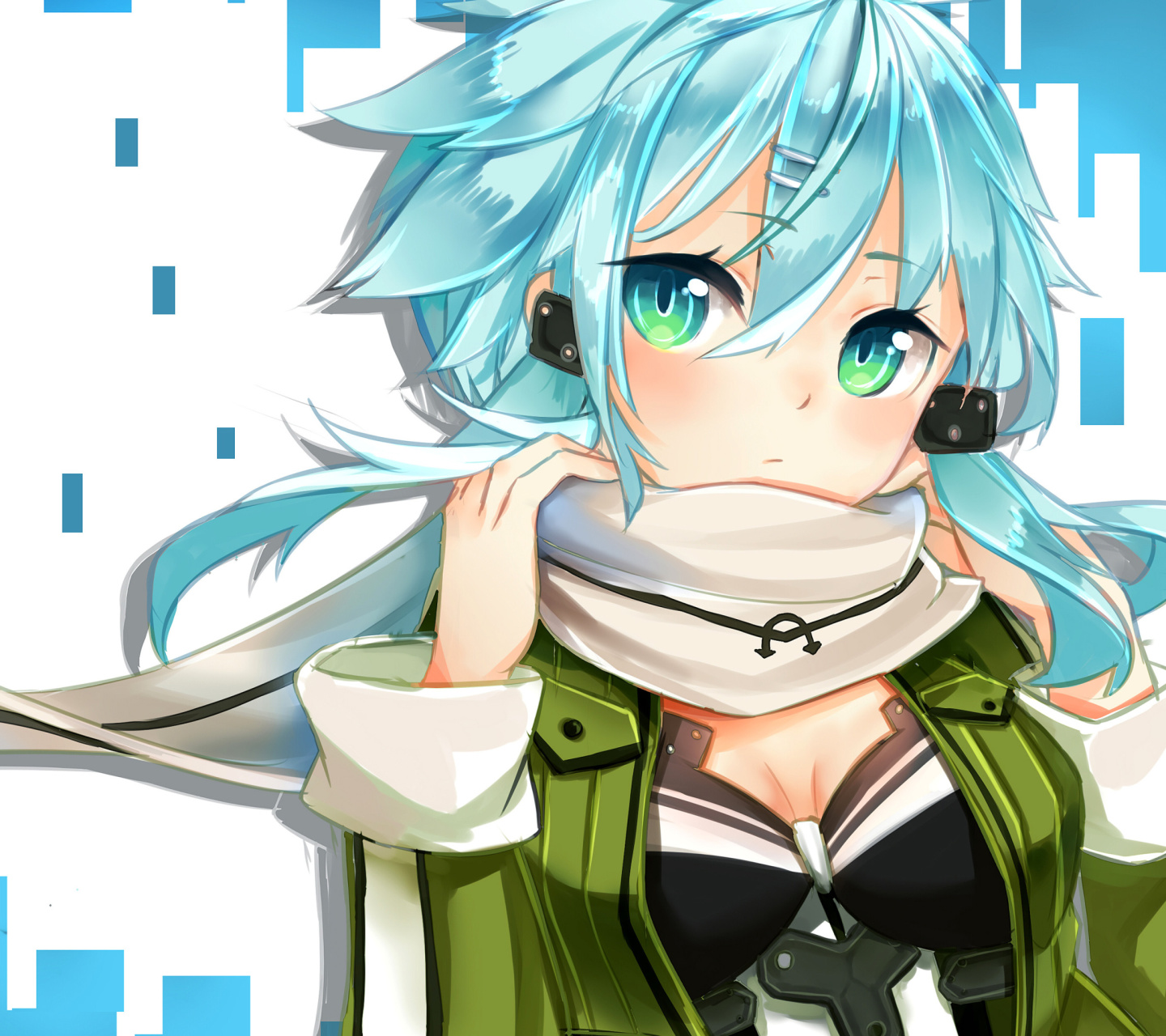 Sinon Anime Girl, Sword Art screenshot #1 1440x1280