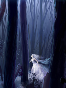 White Princess In Dark Forest screenshot #1 132x176