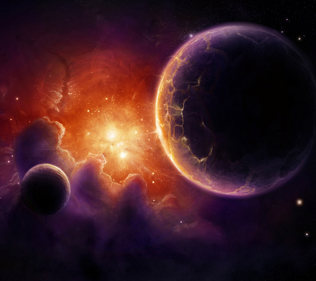 Das Nebula Wallpaper 1080x960