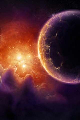 Sfondi Nebula 320x480