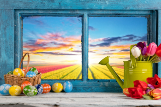 Easter still life Background for Android, iPhone and iPad