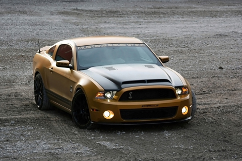 Ford Mustang Shelby GT640 screenshot #1 480x320