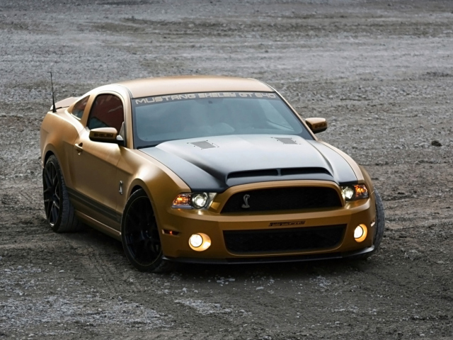 Обои Ford Mustang Shelby GT640 640x480