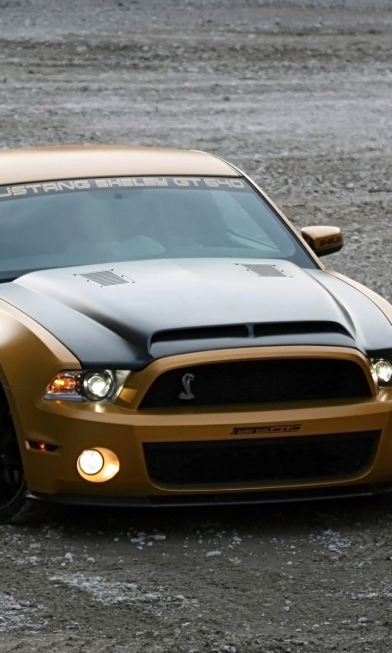 Sfondi Ford Mustang Shelby GT640 768x1280