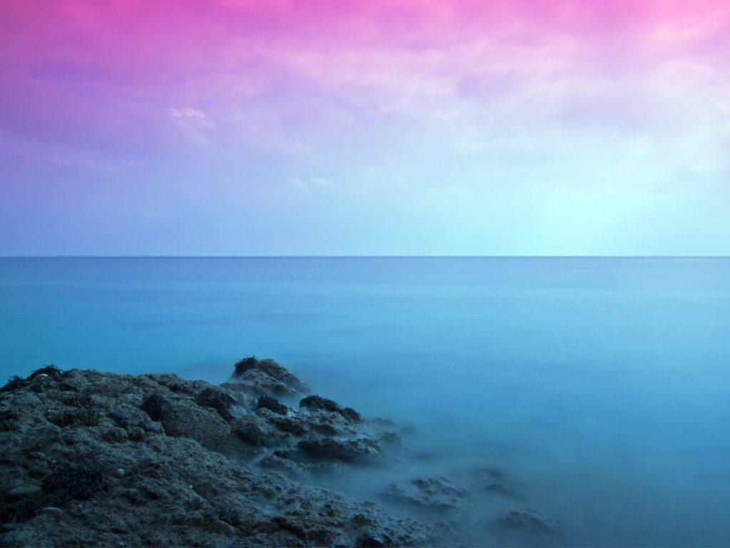 Screenshot №1 pro téma Colorful Seascape 1024x768