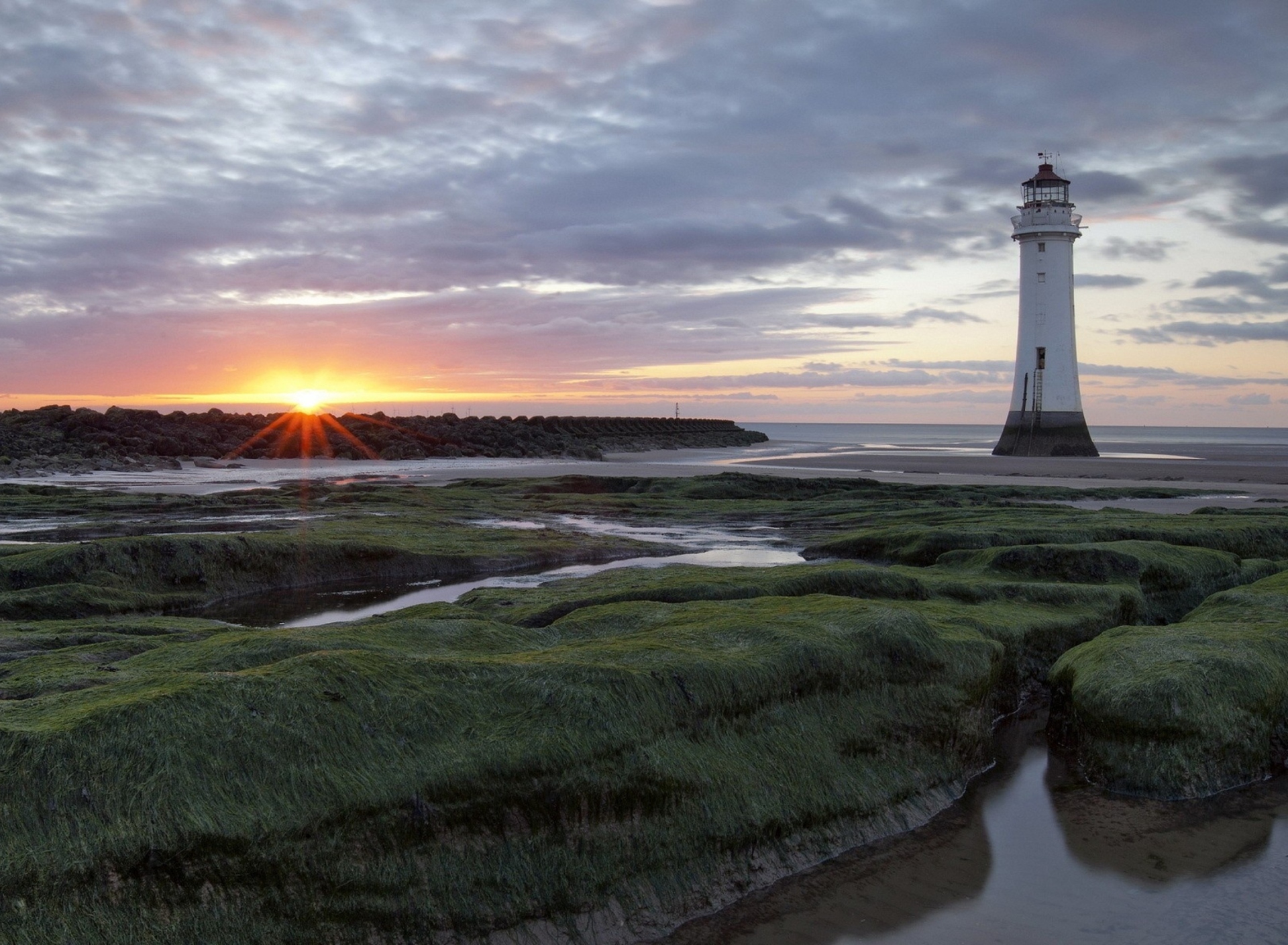 Обои Lighthouse Landscape 1920x1408