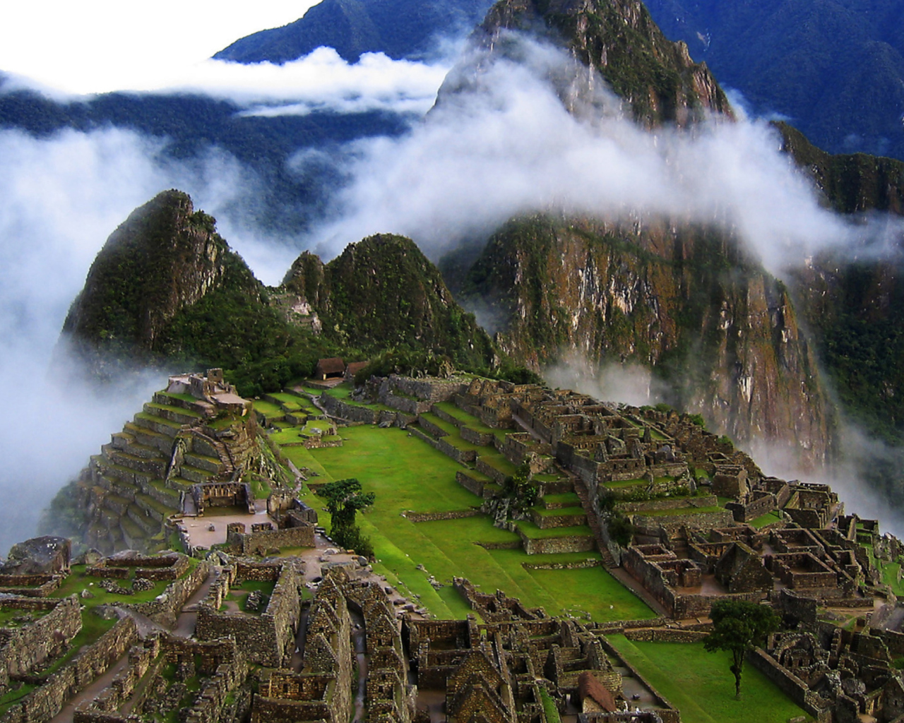 Fondo de pantalla Machu Picchu 1280x1024