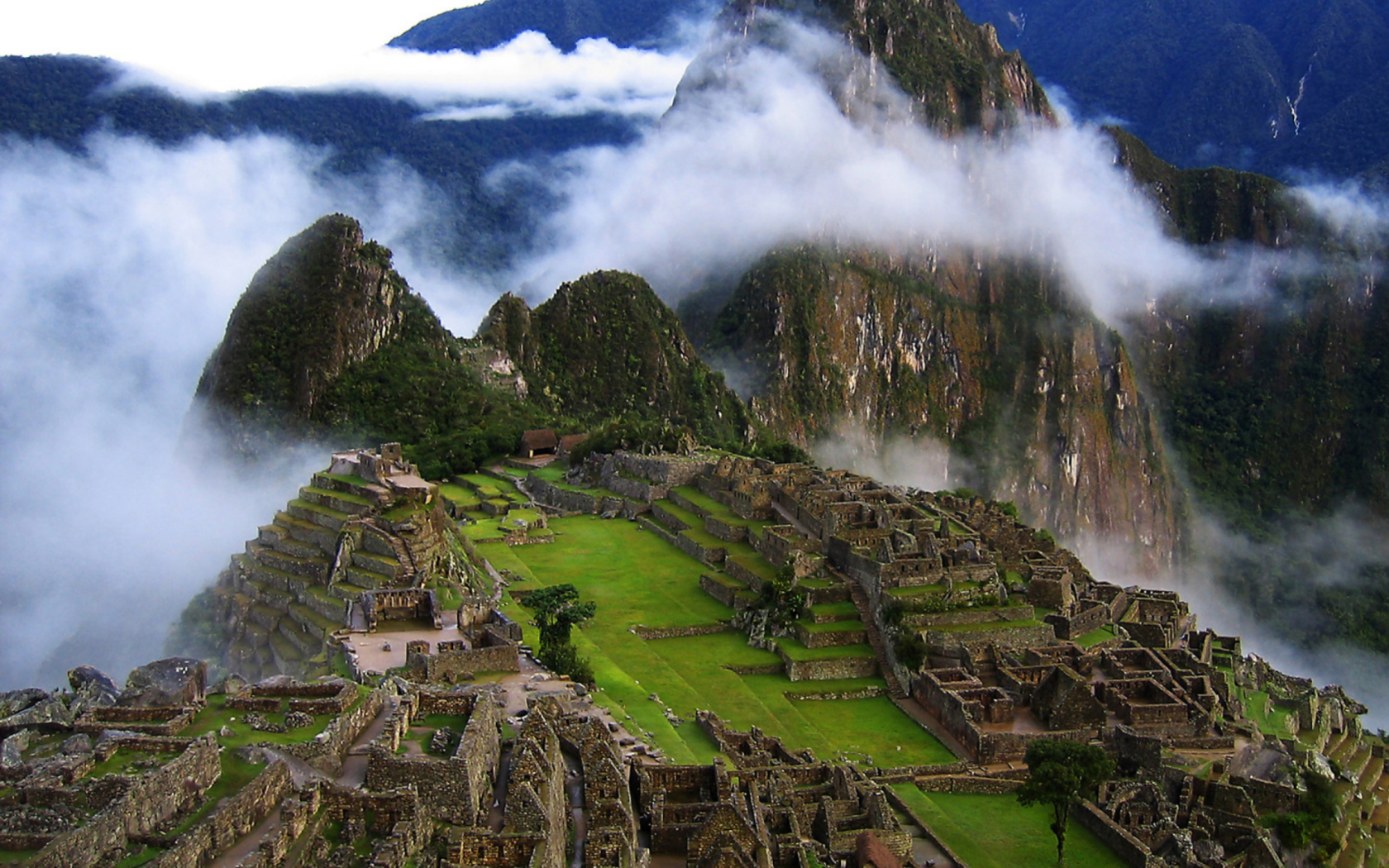 Das Machu Picchu Wallpaper 1680x1050